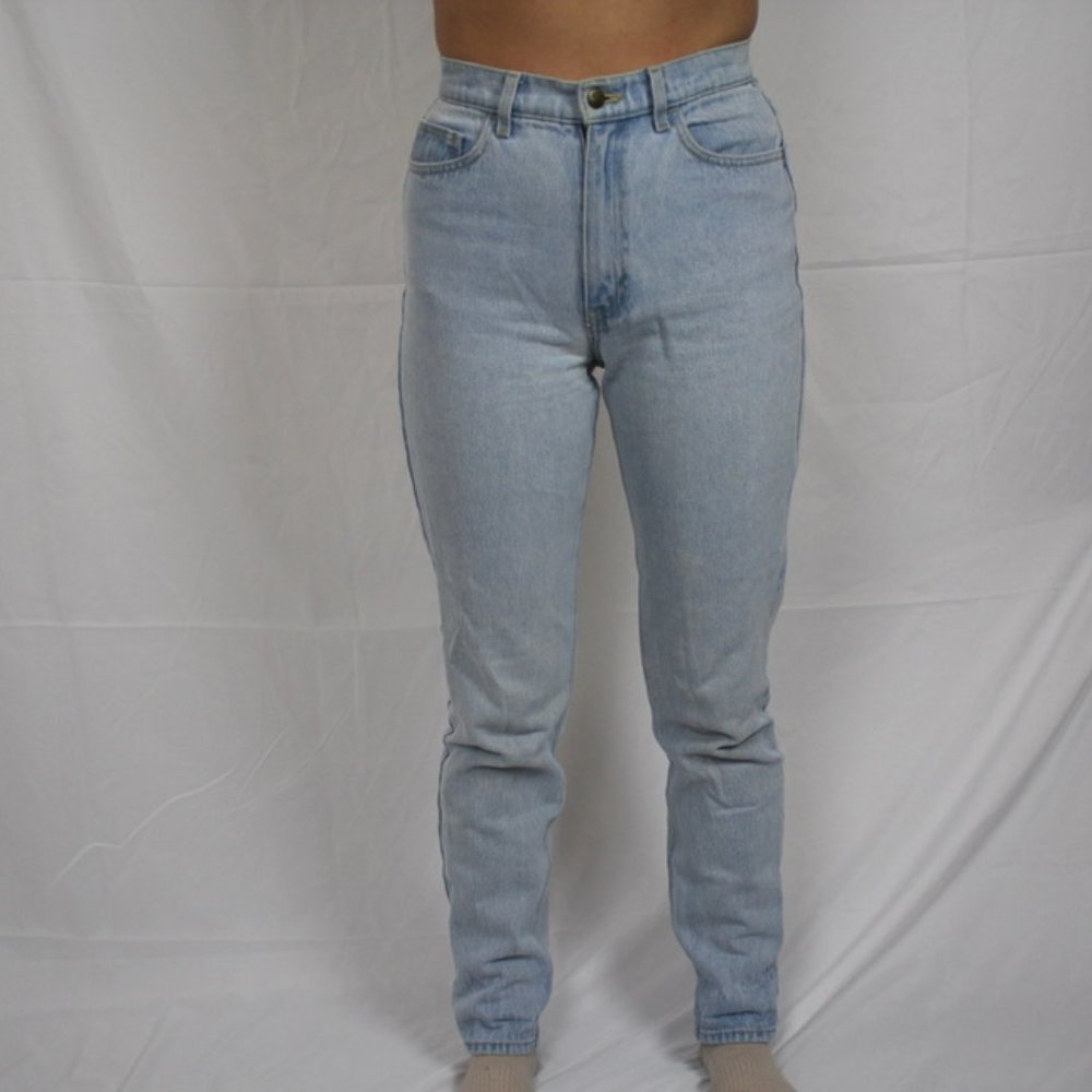 American Apparel High Rise Mom Jeans